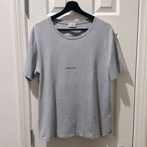Authentic Saint Laurent T shirt in Grey